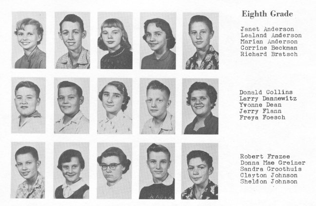 8th Grade, 1955